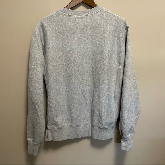 Champion Gray Crewneck New York Sweater Men’s Medium Vintage Y2K - Picture 6 of 11